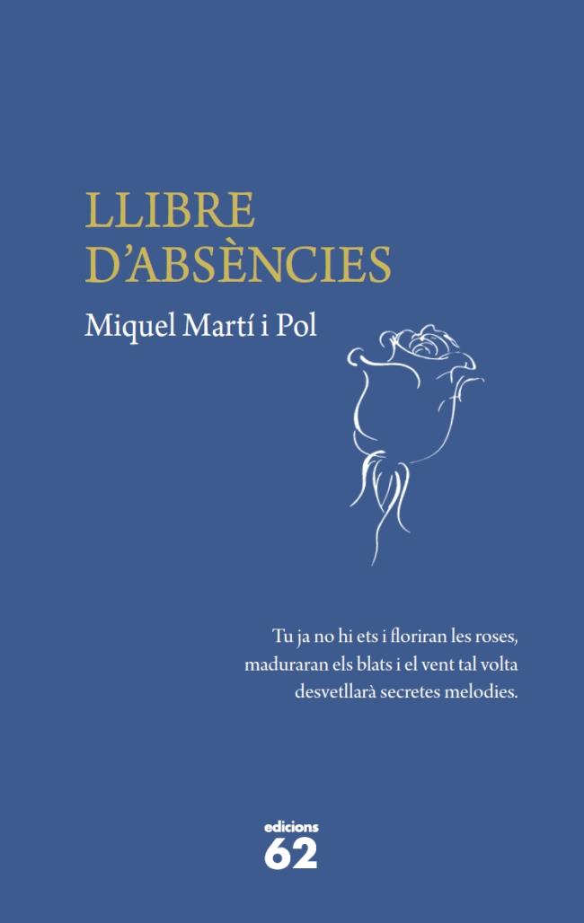 LLIBRE D'ABSÈNCIES | 9788429746631 | MIQUEL MARTÍ I POL