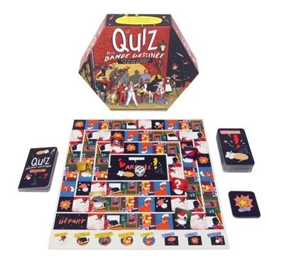 LE GRAND QUIZ DE LA BANDE DESSINÉE - LE 9E ART SUR UN PLATEAU ET EN 600 QUESTIONS (BOÎTE) | 9782013969154 | COLLECTIF