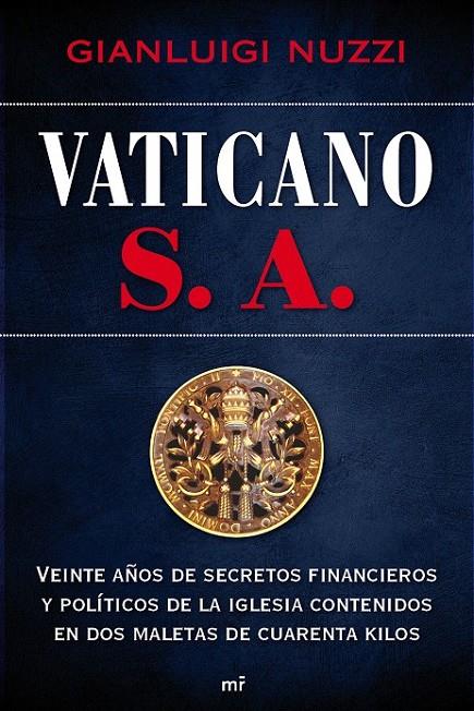 VATICANO, S. A. | 9788427036529 | GIANLUIGI NUZZI