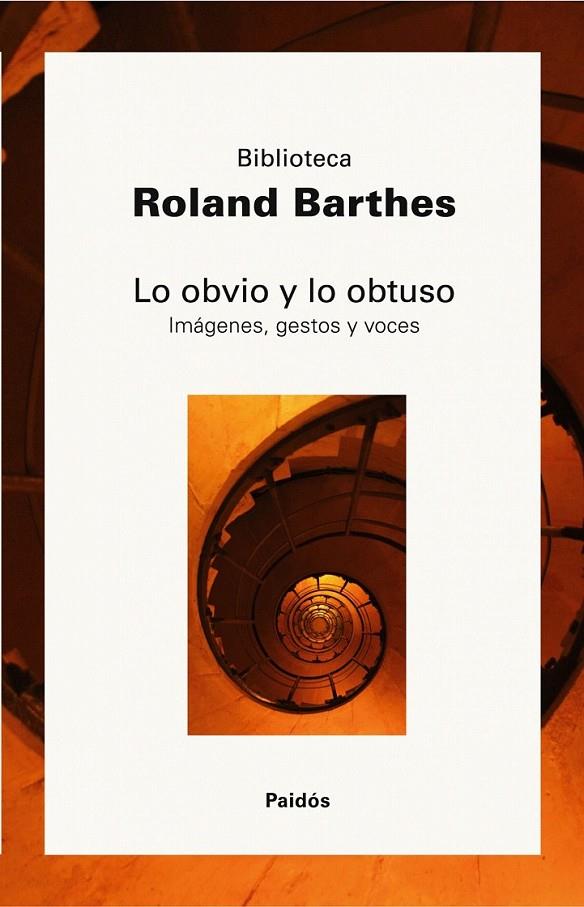 LO OBVIO Y LO OBTUSO | 9788449322327 | ROLAND BARTHES