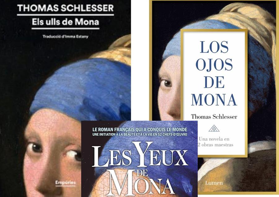 Presentació del llibre : " Els ulls de Mona - Los ojos de Mona - Les yeux de Mona " de Thomas Schlesser - 