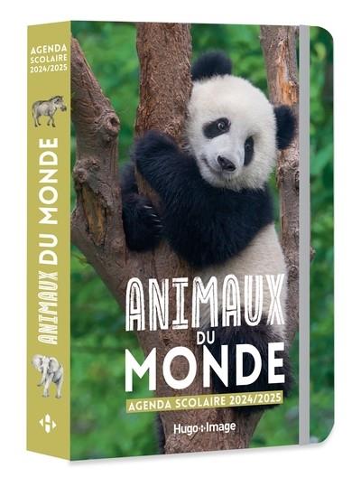 AGENDA SCOLAIRE ANIMAUX DU MONDE 2024 - 2025  | 9782755675665 | COLLECTIF