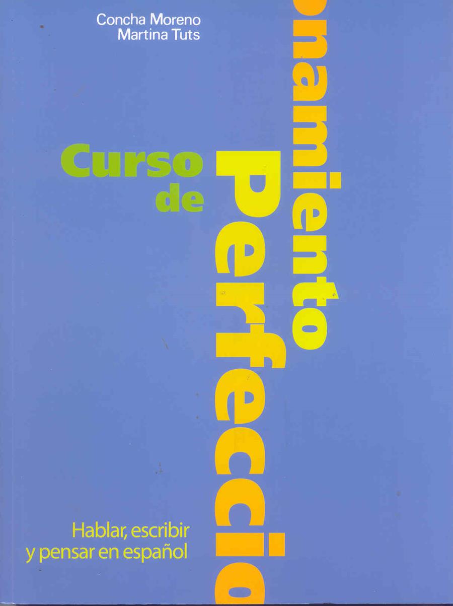 CURSO DE PERFECCIONAMIENTO | 9788471434609 | MORENO, CONCHA