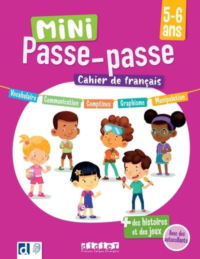 MINI PASSE-PASSE 5-6 ANS - CAHIER DE FRANÇAIS | 9782278106523 | COLLECTIF