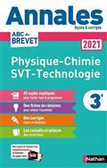 ANNALES BREVET 2021 PHYSIQUE CHIMIE, SVT, TECHNOLOGIE 3E : ANNALES 2021, SUJETS & CORRIGÉS | 9782091575155 | COLLECTIF