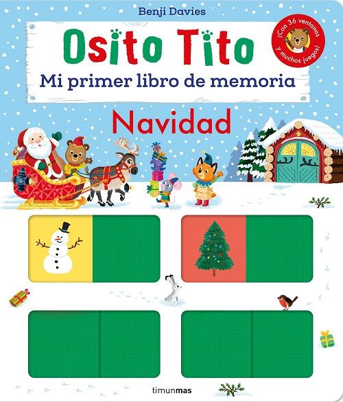 OSITO TITO. MI PRIMER LIBRO DE MEMORIA. NAVIDAD | 9788408287506 | DAVIES, BENJI