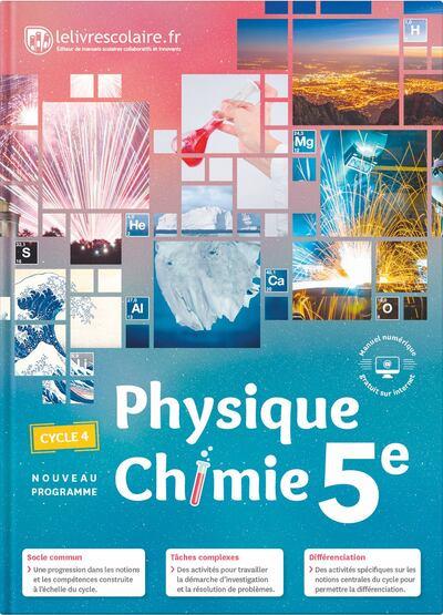 PHYSIQUE-CHIMIE 5E, ÉDITION 2017 | 9791090910980