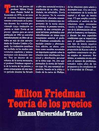 TEORÍA DE LOS PRECIOS | 9788420680545 | FRIEDMAN, MILTON