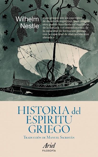 HISTORIA DEL ESPÍTRITU GRIEGO | 9788434488489 | WILHELM NESTLE