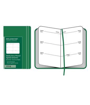 2014 DIARY WTO LARGE GREEN HARDCOVER | 9788866136088