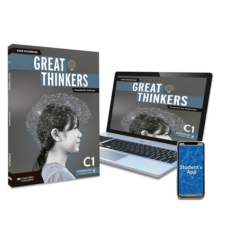 GREAT THINKERS C1 WORKBOOK Y STUDENT'S APP: CUADERNO DE ACTIVIDADES DIGITAL Y IM | 9781380063250 | PICKERING, KATE