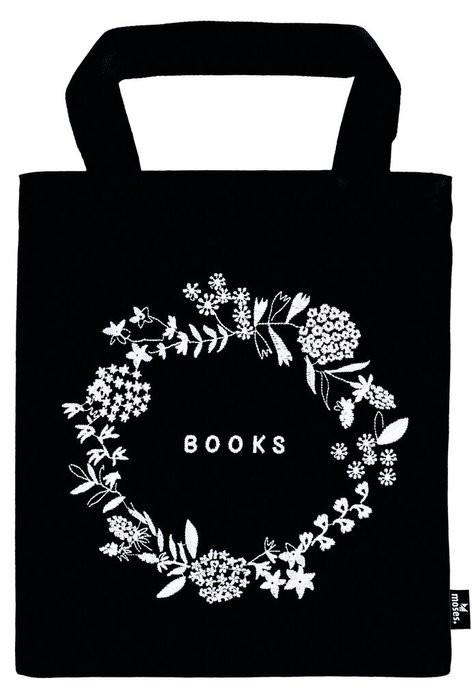 BOLSA DE TELA PARA LIBROS FLOWERS | 4033477826985