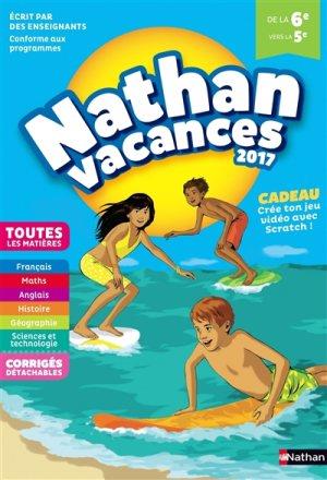 NATHAN VACANCES DE LA 6E VERS LA 5E - ÉDITION 2017 | 9782091931951 | COLLECTIF