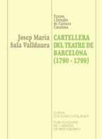 CARTELLERA DEL TEATRE DE BARCELONA (1790-1799) | 9788484150770 | SALA VALLDAURA, JOSEP MARIA