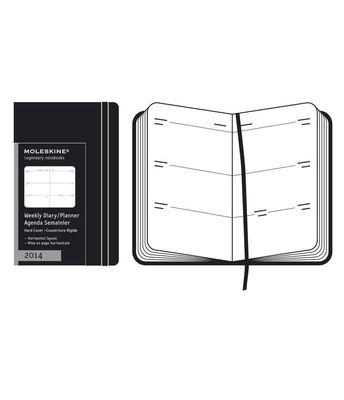 2014 DIARY HARD LARGE WEEKLY BLACK | 9788866135678