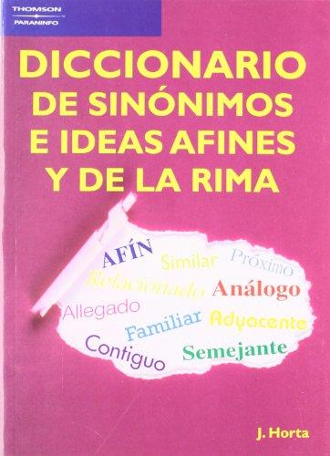 DICCIONARIO DE SINONIMOS E IDEAS AFINES Y DE LA R | 9788428303170 | HORTA MASSANET, JOAQUÍN