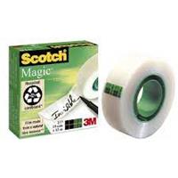 ROULEAU DE SCOTCH - CINTA ADHESIVA INVISIBLE SCOTCH MAGIC TAPE 19X33 | 3134375323765