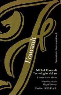 TECNOLOGÍAS DEL YO | 9788475095585 | MICHEL FOUCAULT