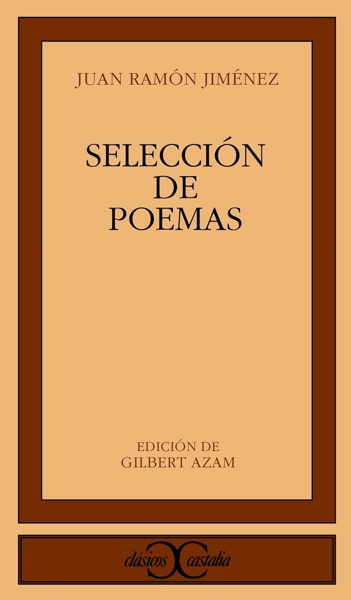 SELECCIÓN DE POEMAS | 9788470394898 | JIMÉNEZ, JUAN RAMÓN