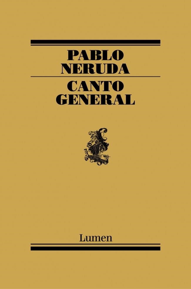 CANTO GENERAL | 9788426427168 | NERUDA,PABLO