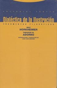 DIALÉCTICA DE LA ILUSTRACIÓN | 9788487699979 | HORKHEIMER, MAX/ADORNO, THEODOR W.