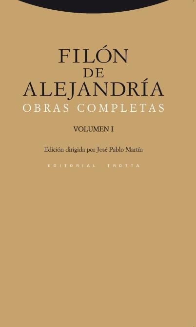 OBRAS COMPLETAS | 9788498790221 | DE ALEJANDRÍA, FILÓN