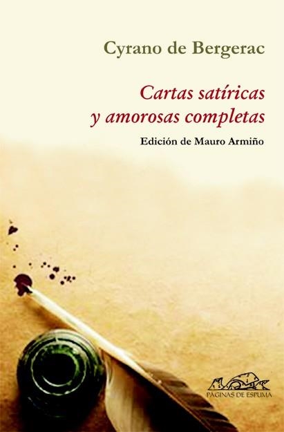 CARTAS SATÍRICAS Y AMOROSAS COMPLETAS | 9788483930175 | CYRANO DE BERGERAC, SAVINIEN DE