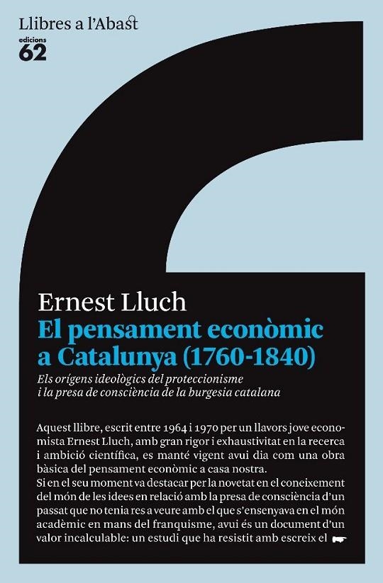 EL PENSAMENT ECONÒMIC A CATALUNYA (1760-1840) | 9788429763645 | ERNEST LLUCH