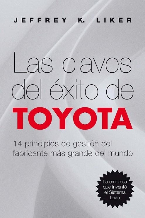 LAS CLAVES DEL ÉXITO DE TOYOTA | 9788498750744 | JEFFREY K. LIKER