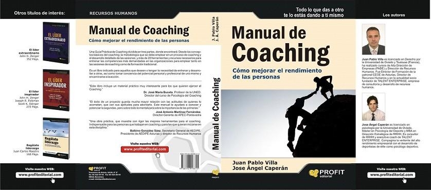 MANUAL DE COACHING | 9788496998315 | VILLA, JUAN PABLO/CAPERÁN, JOSE ÁNGEL