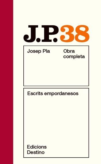 ESCRITS EMPORDANESOS | 9788497101783 | JOSEP PLA