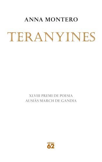 TERANYINES | 9788429767285 | ANNA MONTERO