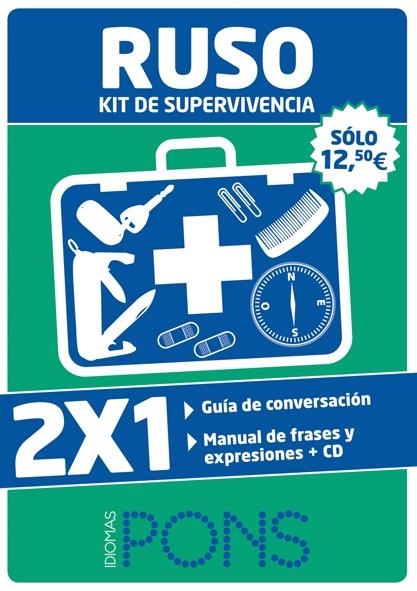 KIT DE SUPERVIVENCIA RUSO. VIAJAR EN RUSO + RUSO DE CADA DÍA | 9788484437147 | EDITORIAL