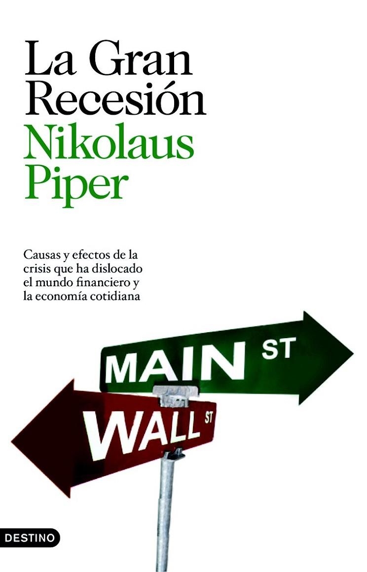 LA GRAN RECESIÓN | 9788423343492 | NIKOLAUS PIPER