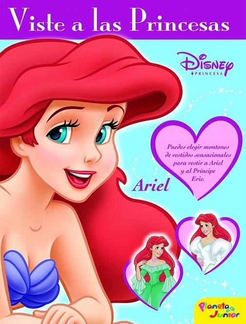 VISTE A LAS PRINCESAS. ARIEL | 9788408072904 | DISNEY. PRINCESAS