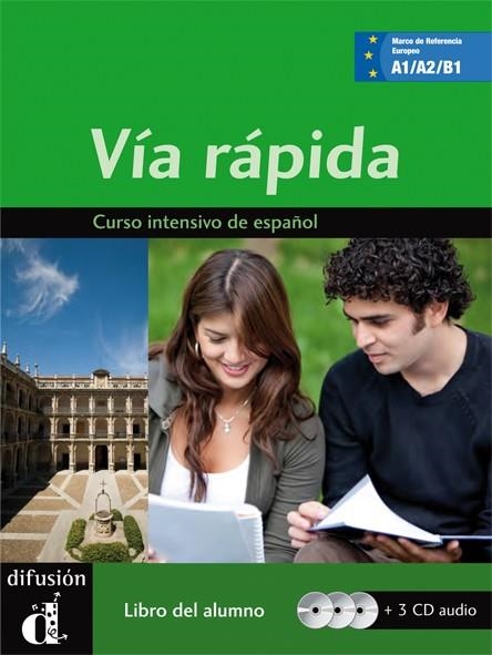 VIA RÁPIDA LIBRO DEL ALUMNO + CD A1-B1 | 9788484436553 | VARIOS AUTORES