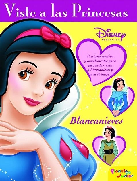 VISTE A LAS PRINCESAS. BLANCANIEVES | 9788408072928 | DISNEY. PRINCESAS