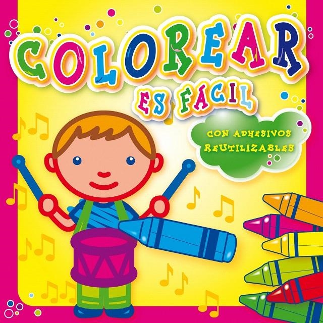 COLOREAR ES FÁCIL (ROSA) | 9788408083733 | YOYO