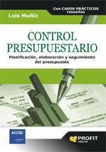 CONTROL PRESUPUESTARIO | 9788496998940 | MUÑIZ, LUÍS