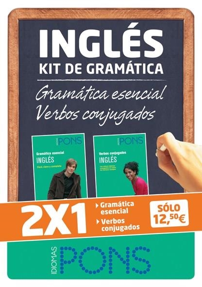 KIT DE GRAMÁTICA INGLÉS. GRAMÁTICA ESENCIAL + VERBOS CONJUGADOS | 9788484436447 | VARIOS AUTORES