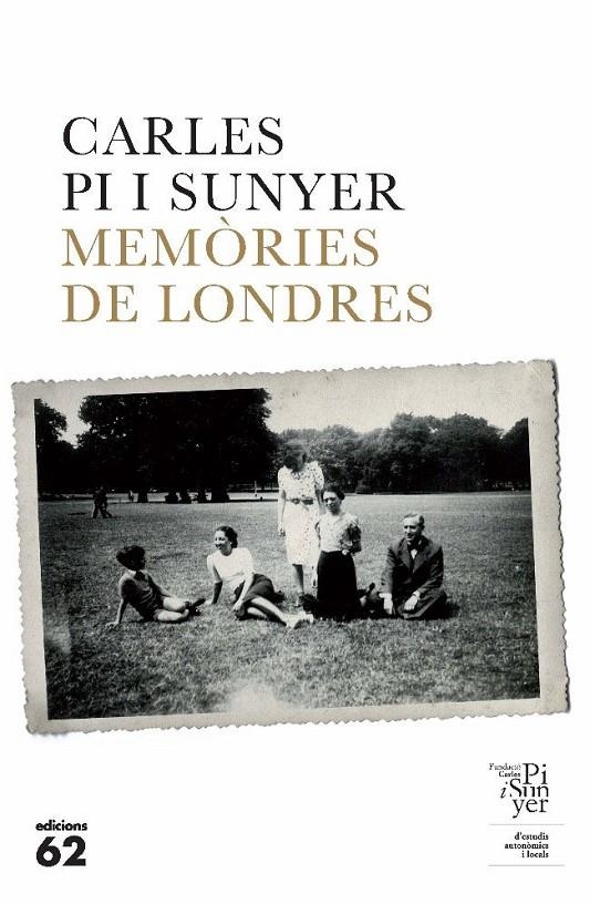 MEMÒRIES DE LONDRES | 9788429766295 | CARLES PI I SUNYER