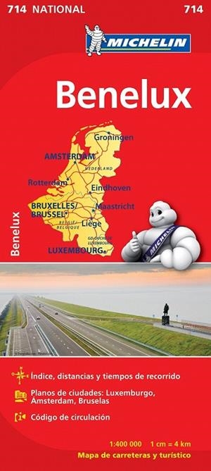 MAPA NATIONAL BENELUX | 9782067170582 | VARIOS AUTORES