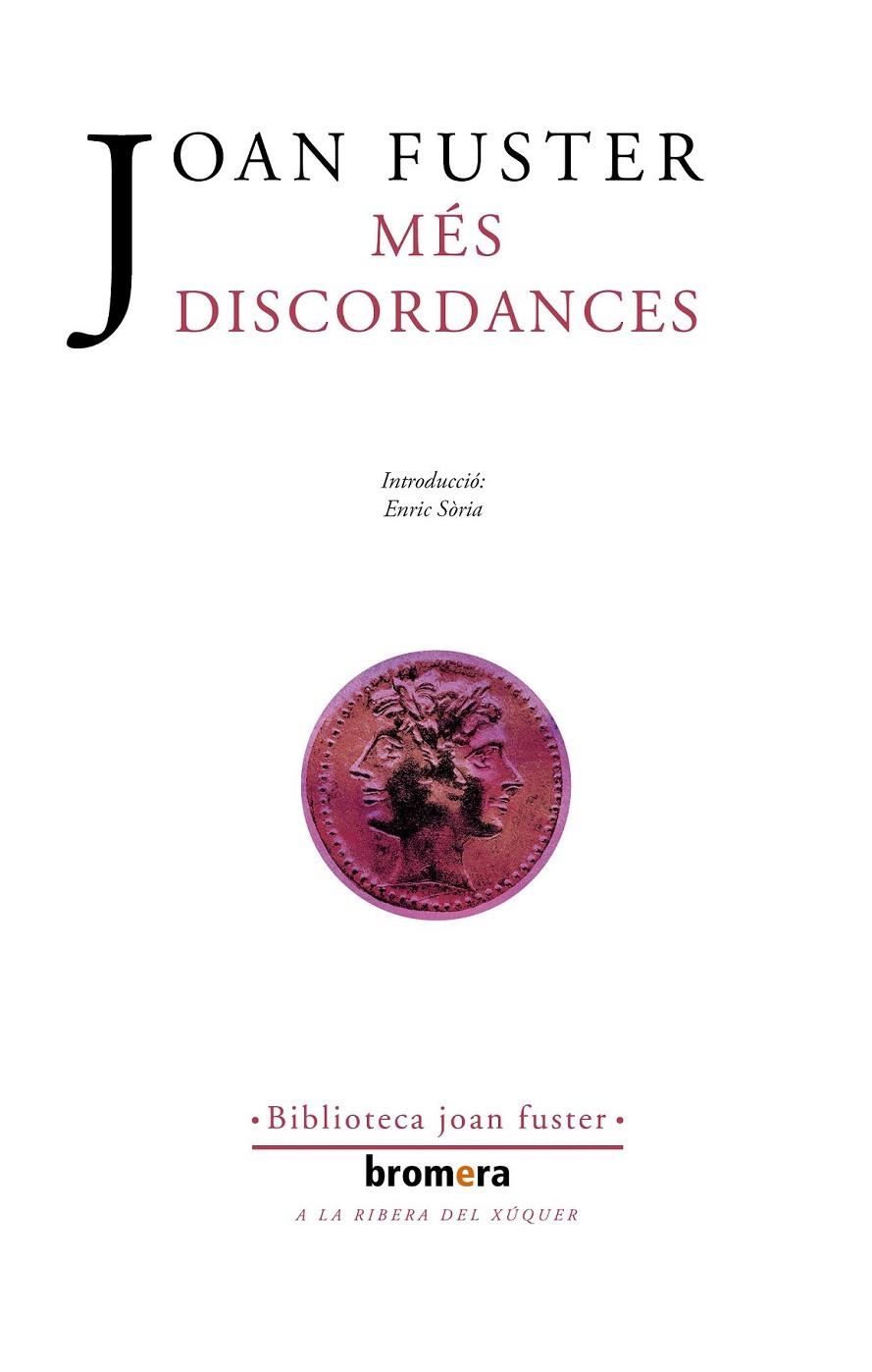 MÉS DISCORDANCES | 9788415390336 | FUSTER ORTELLS, JOAN