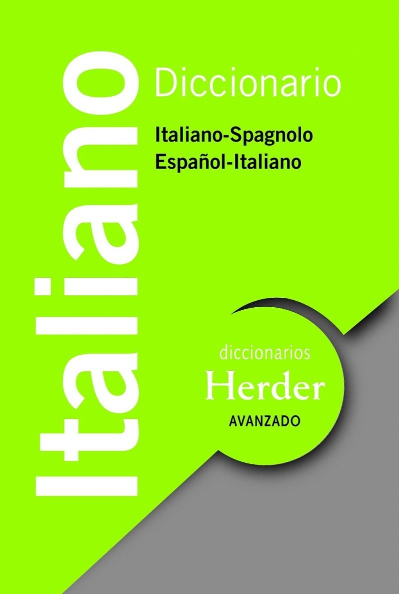 DICCIONARIO AVANZADO ITALIANO | 9788425427978 | GIORDANO GRAMEGNA, ANNA/CALVO RIGUAL, CESÁREO