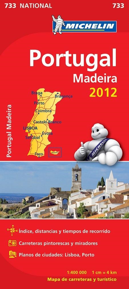 MAPA NATIONAL PORTUGAL 2012 | 9782067171329 | VARIOS AUTORES