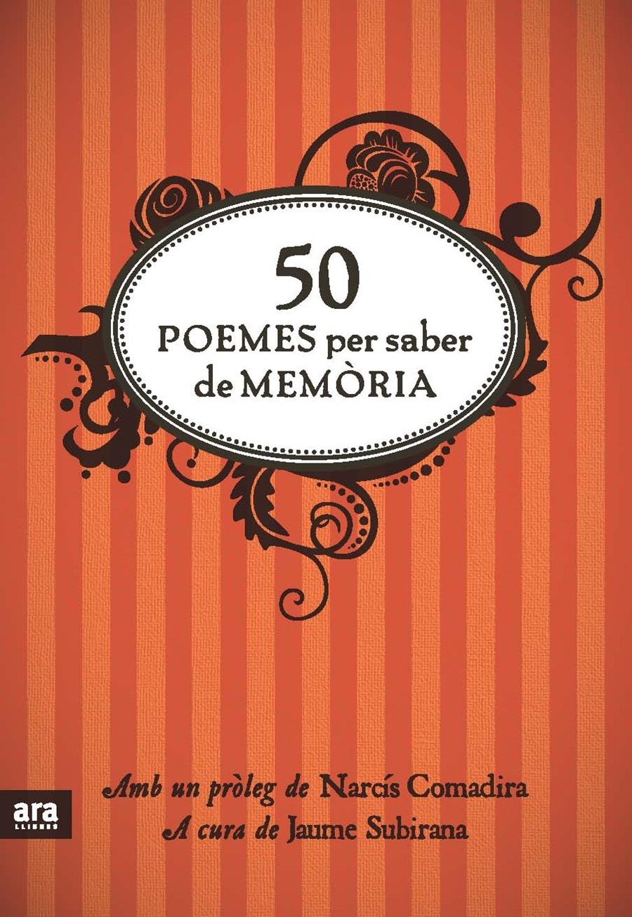 50 POEMES PER SABER DE MEMÒRIA | 9788492907861