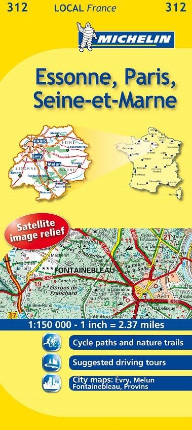 MAPA LOCAL ESSONE, PARIS, SEINE-ET-MARNE | 9782067133662 | VARIOS AUTORES