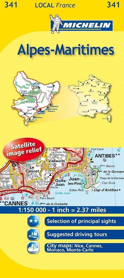 MAPA LOCAL ALPES-MARITIMES | 9782067133952 | VARIOS AUTORES