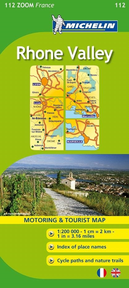 MAPA ZOOM RHONE VALLEY | 9782067135598 | VARIOS AUTORES