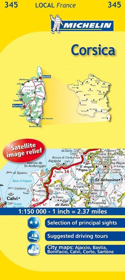 MAPA LOCAL CORSICA | 9782067133990 | VARIOS AUTORES